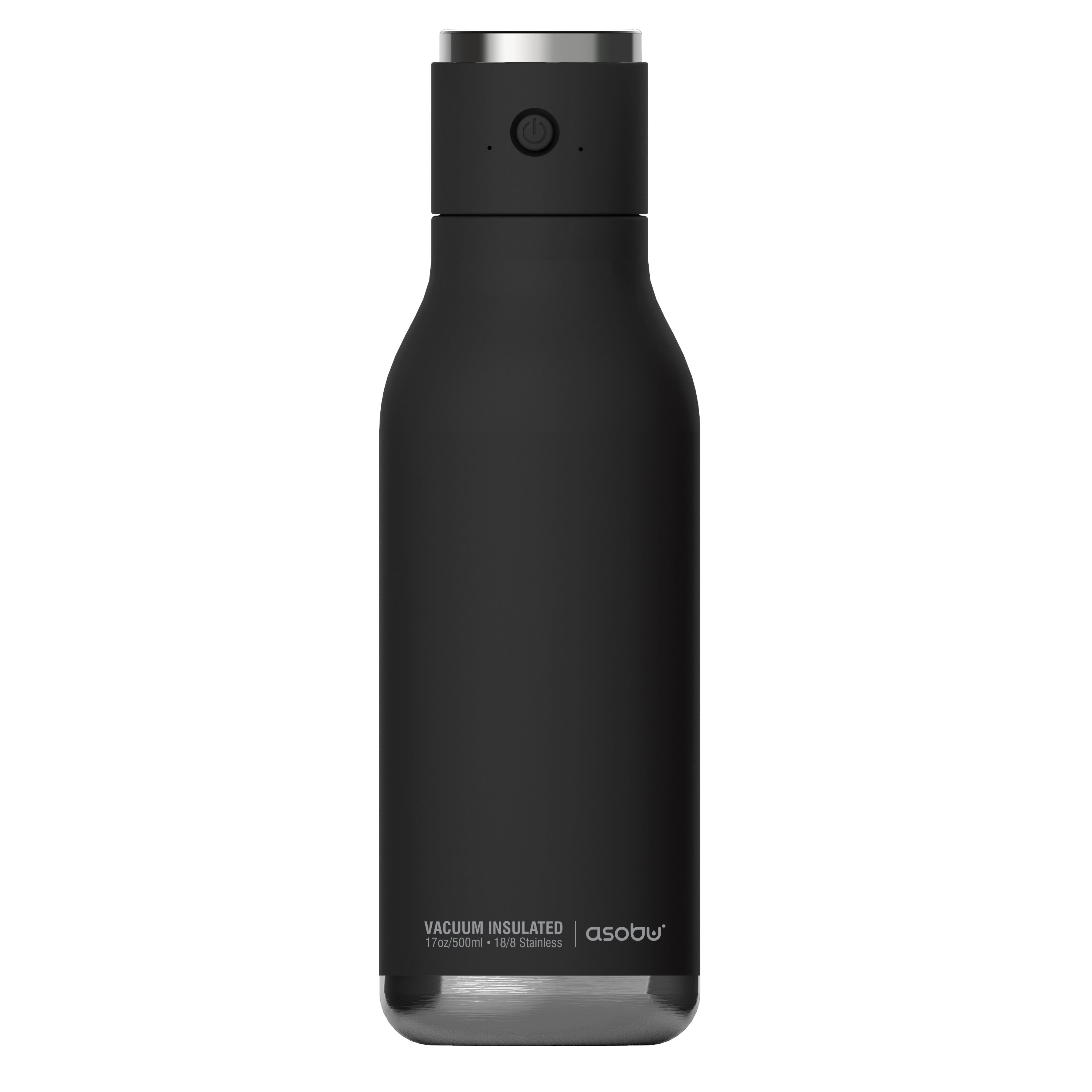 Asobu - Wireless Beat - isolierte Edelstahlflasche mit BT Lautsprecher schwarz Asobu - Wireless Beat - isolierte Edelstahlflasche mit BT Lautsprecher schwarz
